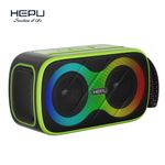 Generic Enceinte Portable HEPU HP-S53 avec Éclairage Rythmique RGB - image 2