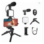 product_image_name-Generic-Kit De Création Vidéo, Live AY-49 Avec Lumière Caméra De Vlogging Et Micro, Kit Trépied-5
