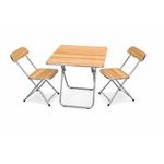 Table Pliante + 2 Chaises