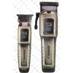 Geemy Duo de tondeuses à cheveux professionnelles rechargeable