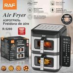 product_image_name-RAF-Friteuse Sans Huile 12L Professionnelle - 2800W - Acier Inoxydable & Digital - R.5280-1