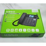 product_image_name-HOMII-H950 - Téléphone Fixe -( 2 SIM) - Écran 2,4" - 2500mAh_ideal pour maison et bureau_noir -3