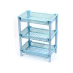 Generic Chic Étagère De Rangement Rectangulaire En Plastique à 3 Niveaux
