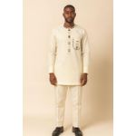 Ensemble tunique Homme en tissu coton très bonne qualité