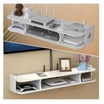 product_image_name-Generic-Étagères De Rangement Murales Flottantes Pour Décodeur TV - 80CM-4