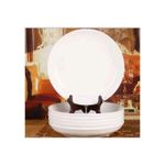 Lot De 6 Assiettes Grande Assiette Blanche - IST BN