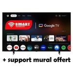 Smart TV ANDROID WIFI 32" Pouce Décodeur Intégré 24 Mois De Garantie