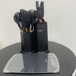 product_image_name-Sonifer-Kit Chef SF-1188A : 11 Ustensiles Silicone (230°C) + Bloc Organisateur-2