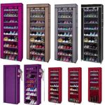 Armoire à Chaussures 9 Étagères Avec Housse