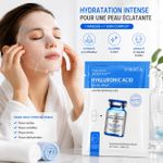 Generic Kit de 10 masques faciaux à l’acide hyaluronique - image 4