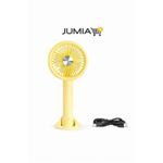 product_image_name-Generic-Mini Ventilateur Portable Rechargeable – Ventilateur Main & Bureau 2 en 1-1