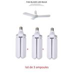 Standard Lot De 3 Ampoules De LED Retractable