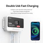 Generic Régulateur solaire PV 40A, régulateur de charge et de décharge pour panneau solaire - image 3
