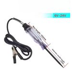 Generic Testeur de Tension Auto 6V-24V avec Pince Crocodile - 19cm - image 2