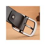 product_image_name-Generic-ORIGINAL Ceinture en cuir véritable DOUBLE BOUCLE NOIR BN-2
