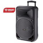 SMART TECHNOLOGY Haut-Parleur Bluetooth (STHP-1515E) Avec 2 Micros + Commande