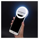 Generic Selfie Ring Light- Avec Lumière LED 3 Niveaux De Luminosité - image 2