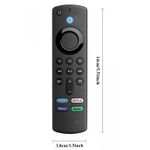 Generic Télécommande Vocale De Remplacement Pour Amazon Fire TV Stick - Noir - image 3