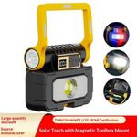 Generic Lampe torche solaire multifonction rechargeable avec support magnétique - image 5