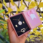 product_image_name-Fashion-Bijoux chaîne femme fatima doré 3en1 chaîne bracelet pendentif ensemble bijoux accessoire femme inox luxe mode stylé femme cadeau femme coffret cadeau anniversaire femme fête mere Saint Valentin Mariage amour cœur -1