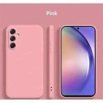 Coque En Silicone Compatible Pour Samsung Galaxy A56 Avec Antichoc - ROSE