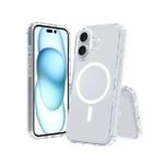 Coque Magsafe Transparent Compatible Pour Iphone 17 Avec Antichoc - TRANSPARENT