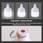 Generic Lot 6 Ampoules 60W LED Rechargeables Étanches Camping Lampe - image 2