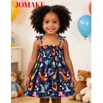 JOMAKE Robe à bretelles pour filles de 1 à 7 ans - image 2