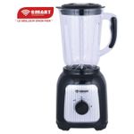 SMART TECHNOLOGY Mixeur Électrique Incassable 2 En 1 Smart (STPE-1040B) – Noir- Puissance TURBO 500W - Élégant - Capacité 1.5L – 2 Vitesses - Garantie 24 Mois.