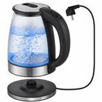 product_image_name-Generic-Bouilloire Électrique en Verre 1.7L – Chauffage Rapide avec LED-1