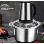 product_image_name-Generic-Hachoir à viande, Mixeur De Foutou Graine Et Viande, Broyeur Alimentaire, Mixeur Hachoir électrique 5L - Multifonction-1