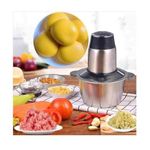 product_image_name-Generic-Hachoir à viande, Mixeur De Foutou Graine Et Viande, Broyeur Alimentaire, Mixeur Hachoir électrique 5L - Multifonction-2