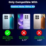 Generic Coque Transparente Redmi Note 15 Pro Avec 1 Antichoc - image 5