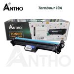 ANTHO Tambour Compatible 19A - CF219A - Ant - Noir