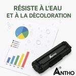 ANTHO Tambour Compatible 19A - CF219A - Ant - Noir - image 6