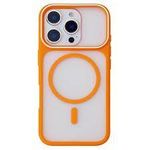 Coque MagSafe Compatible Pour Iphone 16 Pro Max - ORANGE