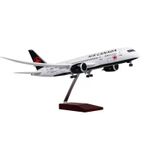 Gm Maquette D’avion Air Canada 47cm Blanc