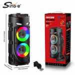 SinG-e Haut-parleur Bluetooth Karaoké Portable RGB + Micro360° RGB -Sing-e