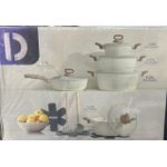 product_image_name-Generic-CASSEROLE DE CUISINE ANTIADHESIVE EN ALLIAGE D'ALUMINIUM SOUS PRESSION,15 PIECES -2