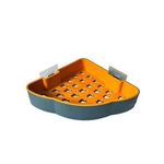 Generic Étagère d’angle murale de salle de bain sans perçage – panier 2 niveaux - image 5