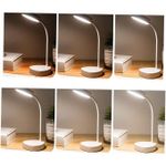 Generic Chic Lampe De Table Flexible 3 Modes De Luminosité Pour Bureau à Allumage Tactile - image 2