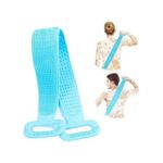 Generic Super Éponge De Bain En Silicone, brosse de douche exfoliante pour le dos.