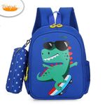 Generic Sac à Dos Enfant pour École avec Trousse – Cartable Imperméable Motif Dinosaure – Sac Scolaire Garçon & Fille - image 2