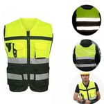 product_image_name-Generic-Reflective Vests, Multi-pocket Safety Vests for Construction and Traffic-1