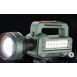 Generic Lampe Torche Rechargeable LED Multifonction avec Projecteur Latéral - image 2