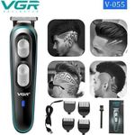 Tondeuse A Cheveux Professionnel - VGR V-055 - Noir/Bleu