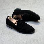 Gn soulier en cuir pour homme-noir