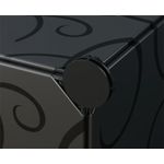 product_image_name-Generic-Armoire En Plastique 6 Cubes+ Noir/Blanc-6