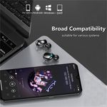 Litglobe Air 31 Wireless Crystal Clear Bluetooth 5.3 Earphones With LED Digital Display - image 2