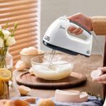 Generic Batteur à Main 7 Vitesses Pour Cuisine, œuf, Gâteaux, Glace HN